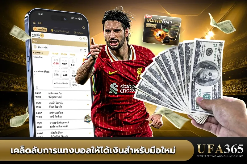 เคล็ดลับการแทงบอลให้ได้เงินสำหรับมือใหม่